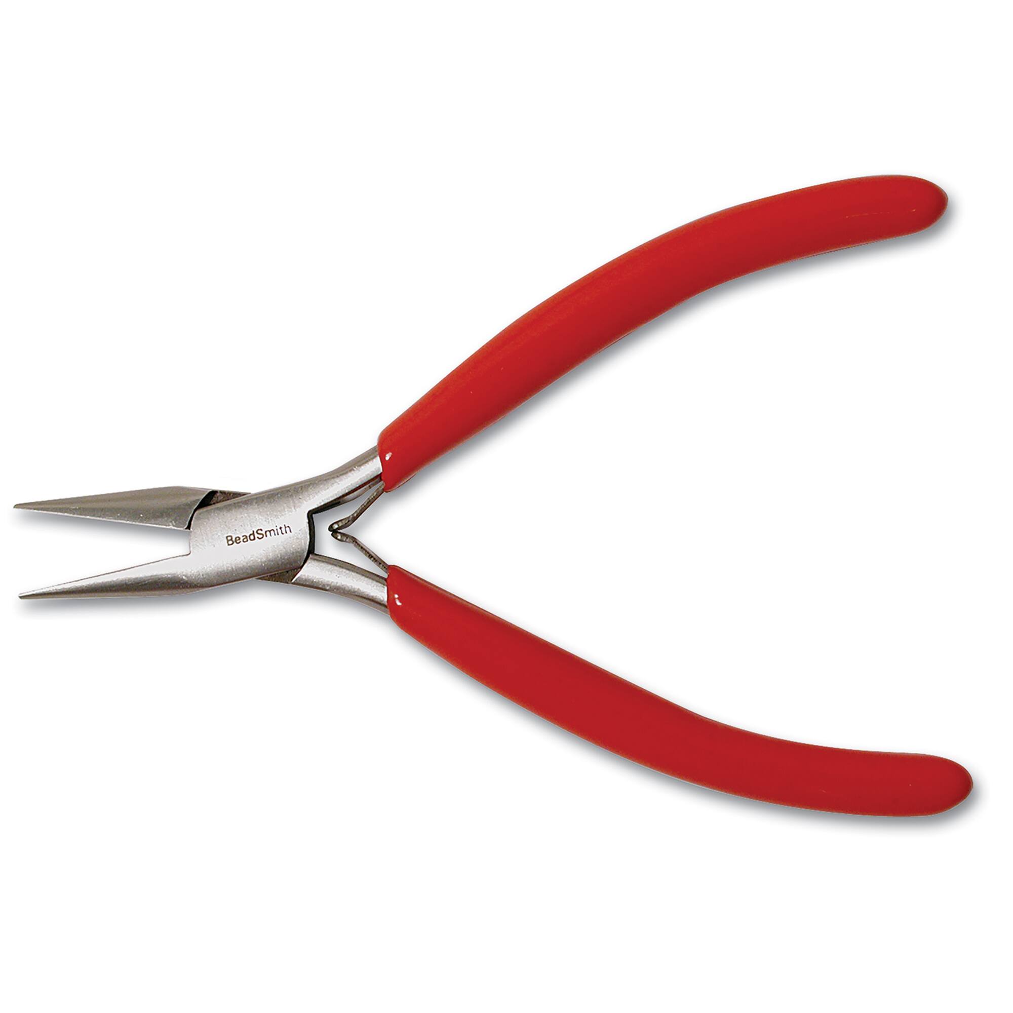 The Beadsmith® 4.75" Red Chain Nose Pliers